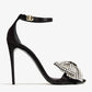 DOLCE & GABBANA Crystal bow sandals