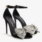 DOLCE & GABBANA Crystal bow sandals