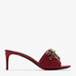 DOLCE & GABBANA Gemstone embellished mules