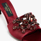 DOLCE & GABBANA Gemstone embellished mules