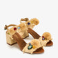 Dolce&Gabbana Gemstone raffia sandals