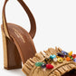 DOLCE & GABBANA Gemstone Raffia Sandals