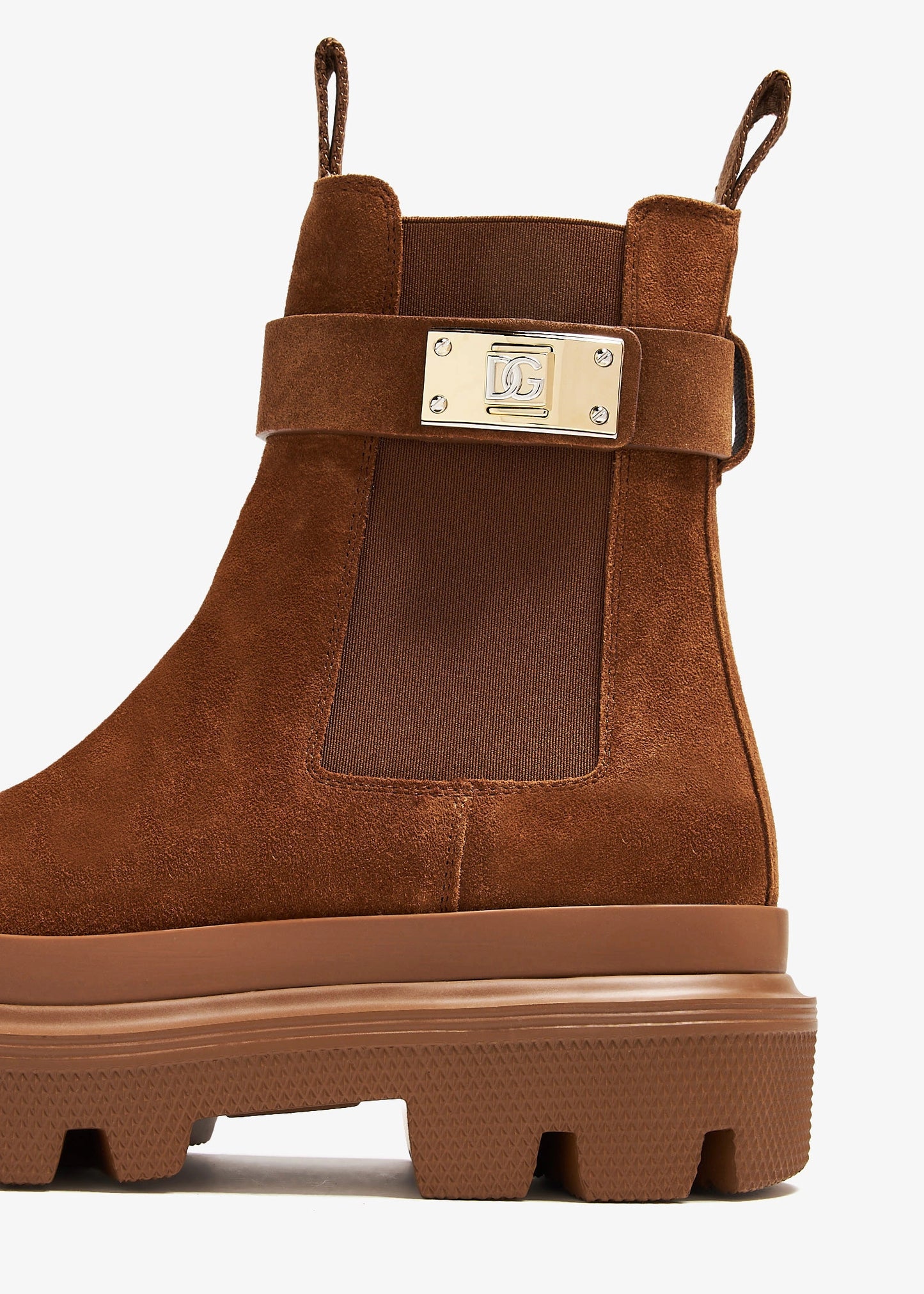 DOLCE & GABBANA Trek suede boots