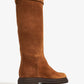 DOLCE & GABBANA DG logo suede boots