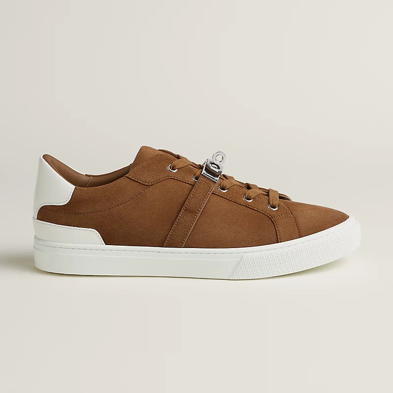 Brun Fumé/Blanc Day sneaker