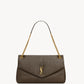 Saint Laurent Calypso Large In Grained Lambskin