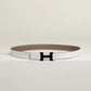 Mini Constance So Black Belt Buckle & Reversible Leather Strap 24 MM