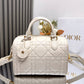 Quilted Dome-Shaped Handbag