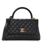 Chanel Caviar Quilted Coco Handle Small LGHW