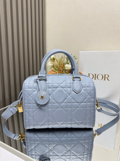 Quilted Dome-Shaped Handbag