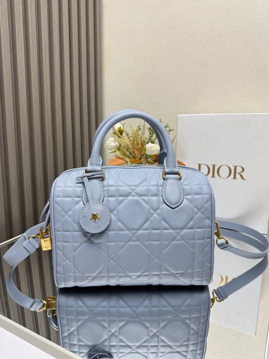 Quilted Dome-Shaped Handbag