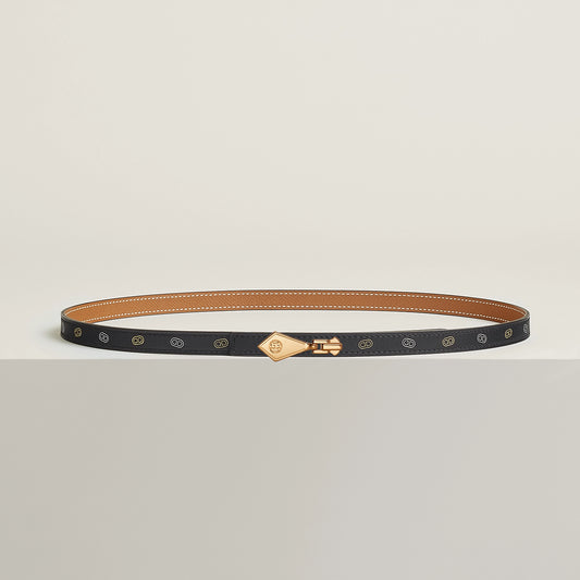 Fermetout Belt Buckle & Reversible Leather Strap 13 Mm