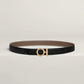 FLOT BELT BUCKLE & REVERSIBLE LEATHER STRAP 24 MM