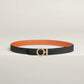 FLOT BELT BUCKLE & REVERSIBLE LEATHER STRAP 24 MM