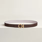 FLOT BELT BUCKLE & REVERSIBLE LEATHER STRAP 24 MM