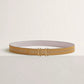 H au Carre Twist Belt Buckle & Reversible Leather Strap 24 MM