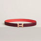 Mini Constance Martelee Belt Buckle & Hermès Sur Mer Reversible Leather Strap 24 MM