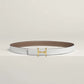 Mors H Belt Buckle & Reversible Leather Strap 24 MM
