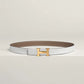 Mini H Belt Buckle & Reversible Leather Strap 24 MM