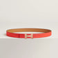 Mini Constance Martelee Belt Buckle & Hermès Sur Mer Reversible Leather Strap 24 MM