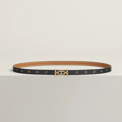 Ancre Belt Buckle & Leather Strap 13 MM