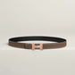 Mini Constance Martelee Belt Buckle & Hermès Sur Mer Reversible Leather Strap 24 MM