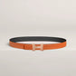 Mini Constance Martelee Belt Buckle & Hermès Sur Mer Reversible Leather Strap 24 MM