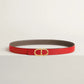 Maillon Torsade Belt Buckle & Reversible Leather Strap 24 MM