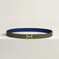 H Torsade Belt Buckle & Reversible Leather Strap 24 MM