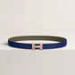 Mini Constance Martelee Belt Buckle & Hermès Sur Mer Reversible Leather Strap 24 MM