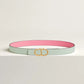 Maillon Torsade Belt Buckle & Reversible Leather Strap 24 MM