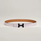 Mini Constance So Black Belt Buckle & Reversible Leather Strap 24 MM