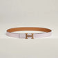 MINI CONSTANCE SO BLACK BELT BUCKLE & REVERSIBLE LEATHER STRAP 24 MM