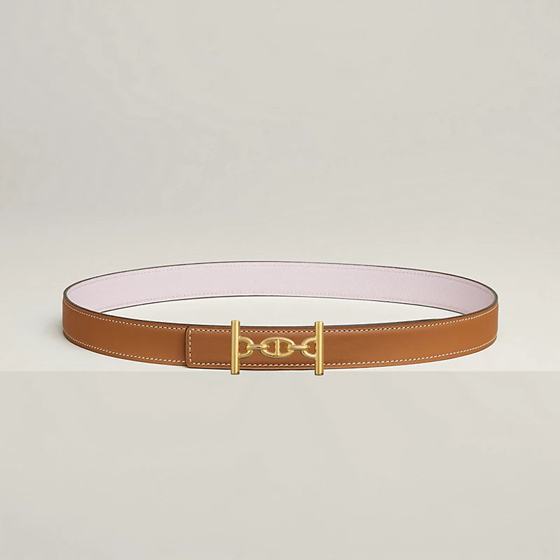 Lagune Belt Buckle & Reversible Leather Strap 24 MM