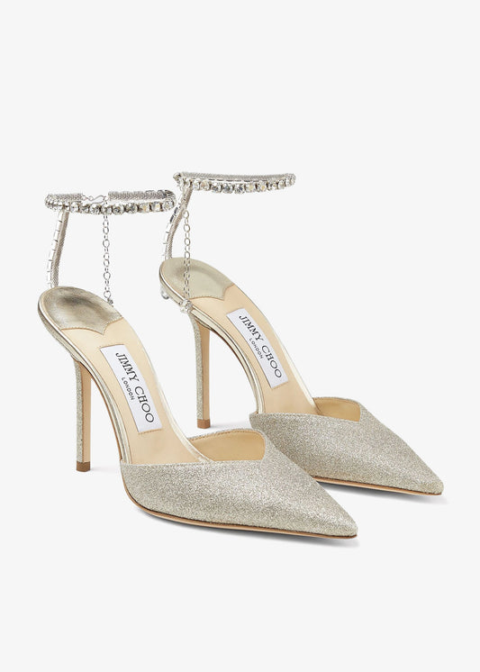 JIMMY CHOO Saeda 100 pumps