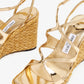 JIMMY CHOO  Ayla 110 wedge sandals