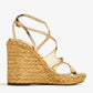 JIMMY CHOO  Ayla 110 wedge sandals