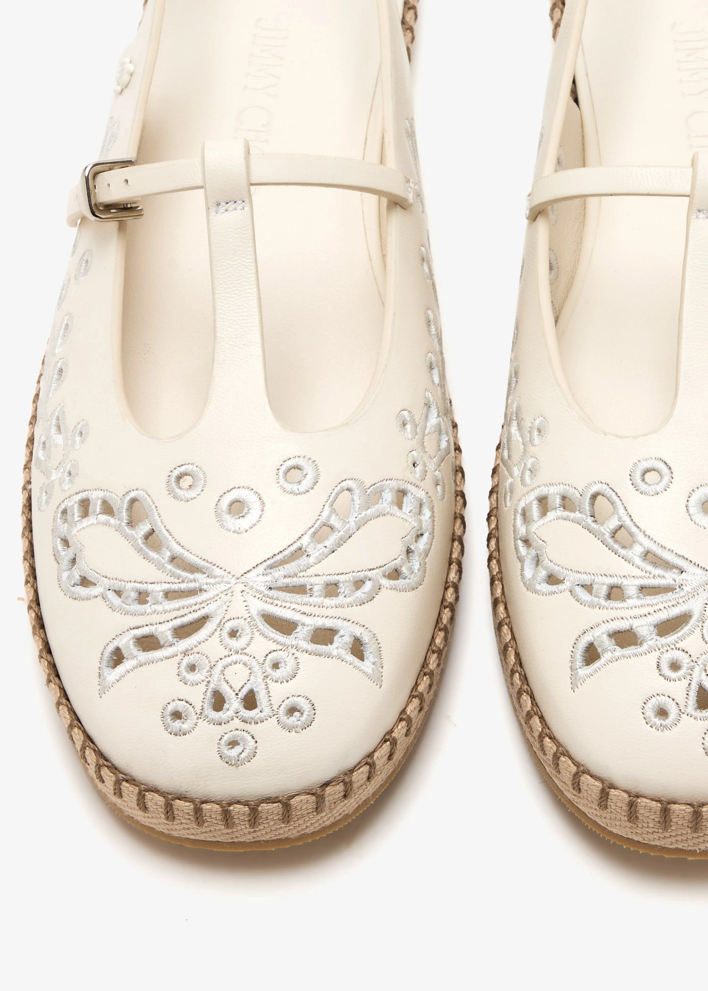JIMMY CHOO Amiee flat espadrilles