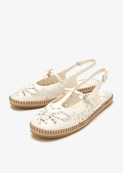 JIMMY CHOO Amiee flat espadrilles