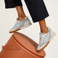 Gris Nuage / Blanc -  Noir Jet Sneaker