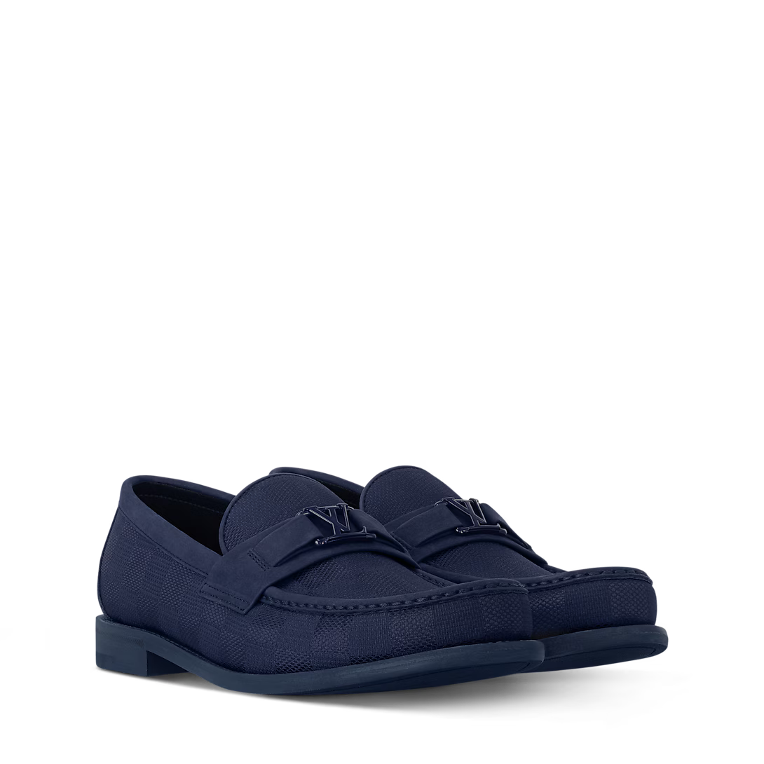 Louis Vuitton★LV ブリス コンフォート ミュール ブルー 靴 LOUIS VUITTON Major Loafer – Elegant Boutique