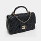 Classic Quilted Flap Bag with Top Handle