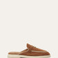 Ribbon Green - Charms Walk Babouche Loafer  Suede