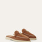 Ribbon Green - Charms Walk Babouche Loafer  Suede