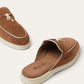 Ribbon Green - Charms Walk Babouche Loafer  Suede