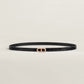 Maillon H Belt Buckle & Reversible Leather Strap 13 MM
