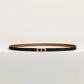 Maillon H Belt Buckle & Reversible Leather Strap 13 MM