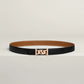 MY H BELT BUCKLE & REVERSIBLE LEATHER STRAP 24 MM