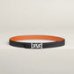 MY H BELT BUCKLE & REVERSIBLE LEATHER STRAP 24 MM