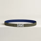 MY H BELT BUCKLE & REVERSIBLE LEATHER STRAP 24 MM